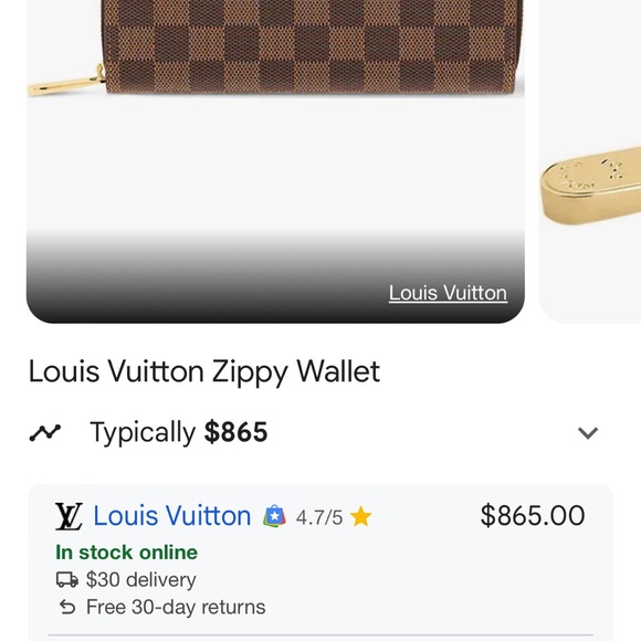 ❤️ SOLD! Louis Vuitton Damier Zippy Wallet - Pristine Condition - Picture 12 of 12